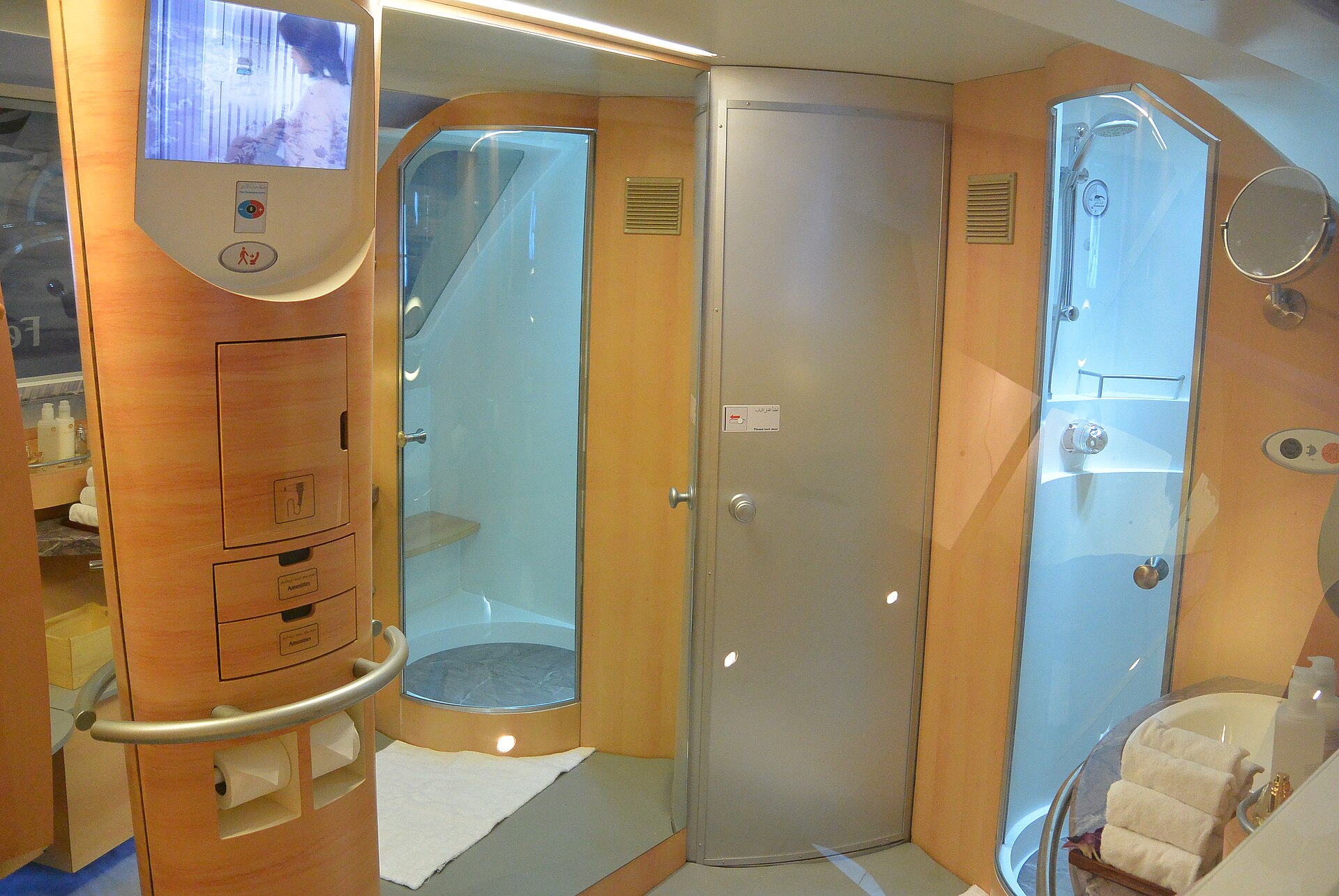 Bathrooms and showers