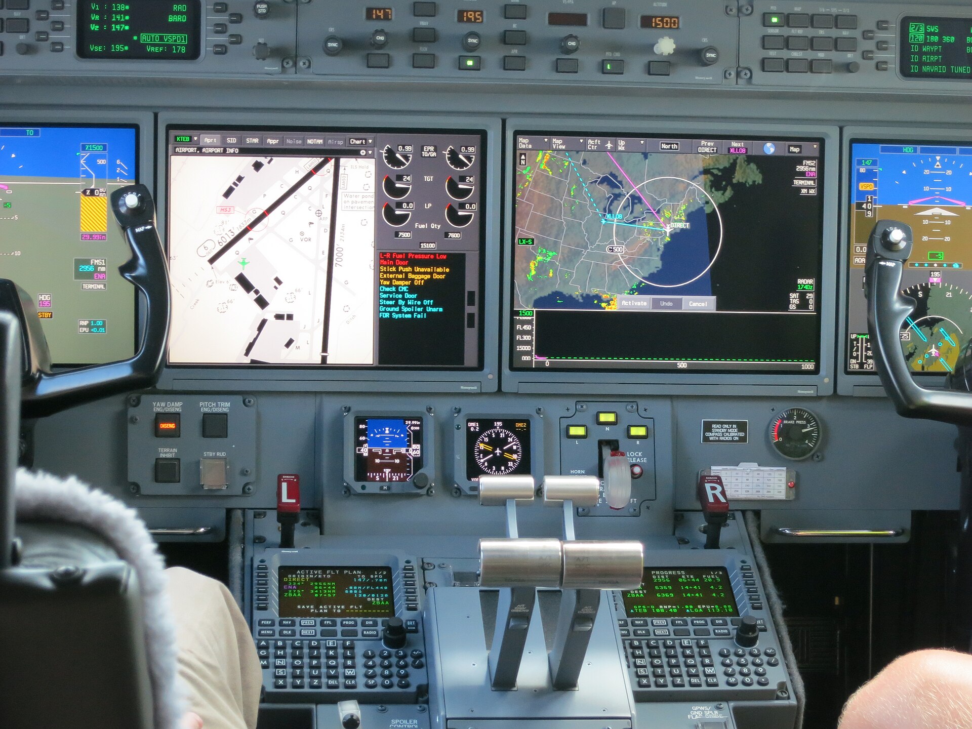 The cockpit