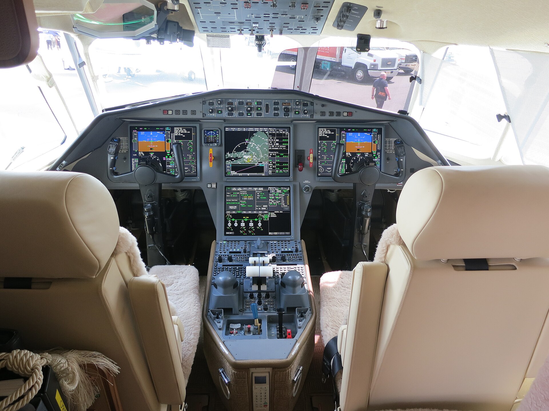 The cockpit