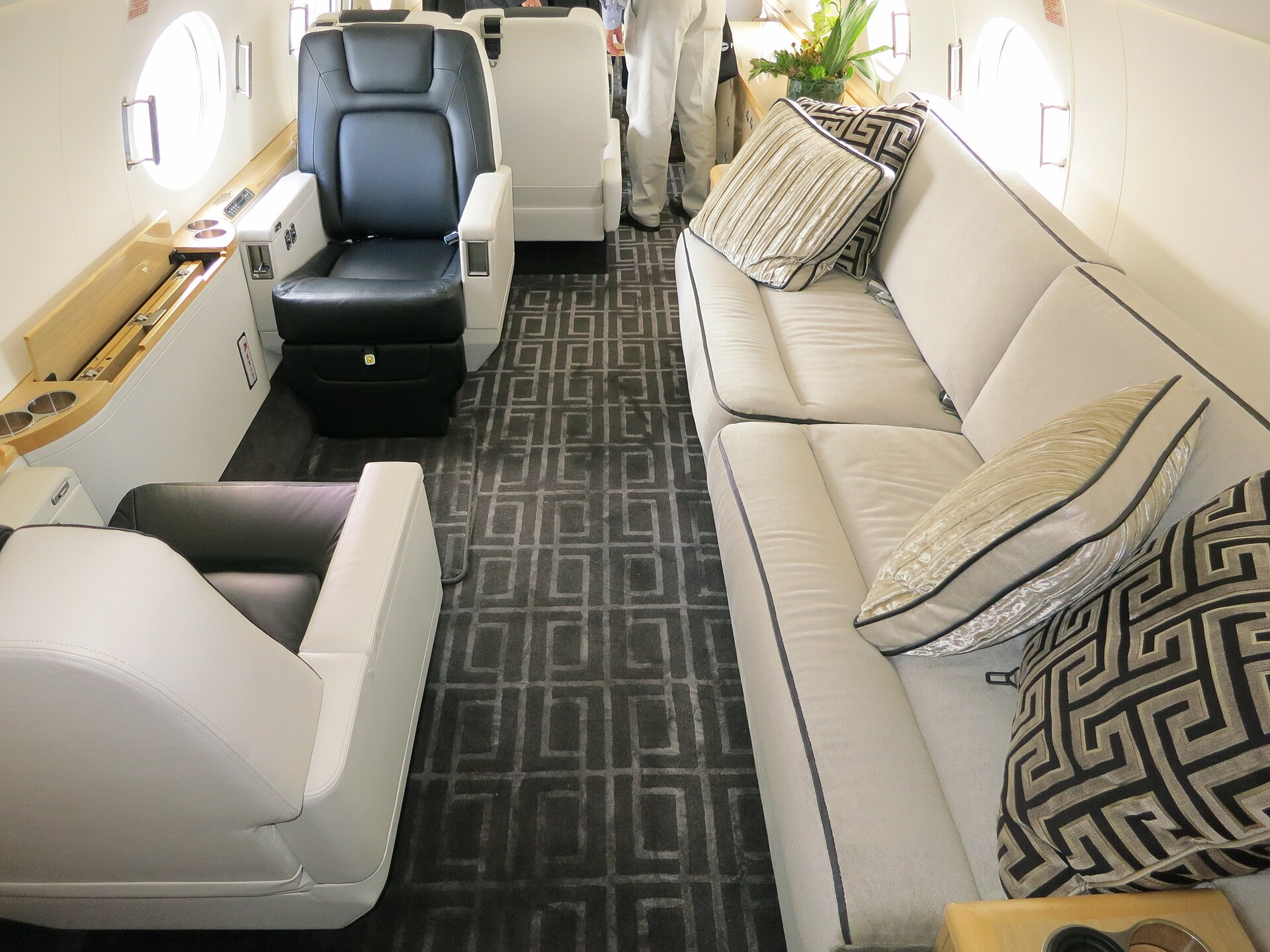 Club seats and lounges
